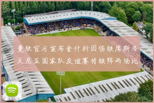 曼联官方宣布舍什科因伤缺席斯洛文尼亚国家队友谊赛将缺阵两场比赛